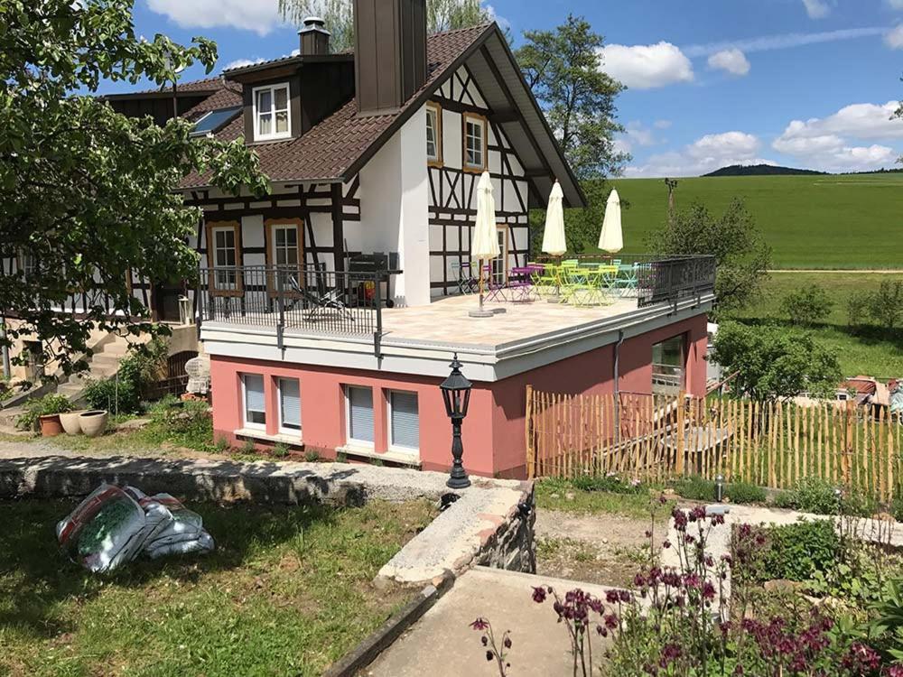 Ferienwohnungen Grundmuehle Nordheim vor der Rhön Exterior foto